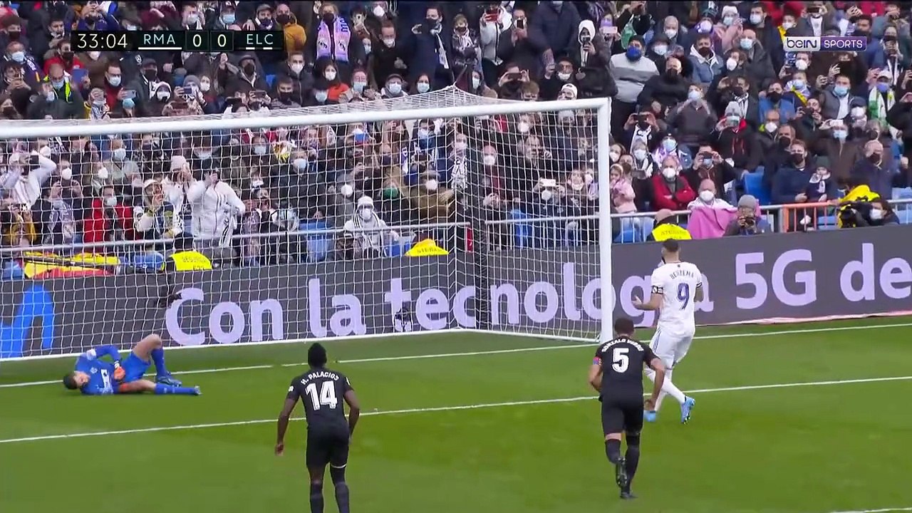 23/1/2022 Real Madrid- Elche C.F. (2-2) Liga