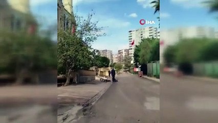 12 Yaşındaki çocuğa tekmeli yumruklu saldırı: O anlar kamerada