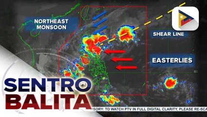 LPA, shear line at dalawa pang weather systems, nagpapaulan sa bansa; PAGASA, nagpaalala sa epekto ng La Niña