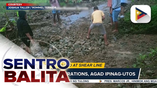 Mga nasirang imprastraktura sa Catanduanes dahil sa Bagyong #WilmaPH at shear line, tinututukan; clearing operations, agad ipinag-utos | ulat ni Rosie Nieva - Radyo Pilipinas Catanduanes