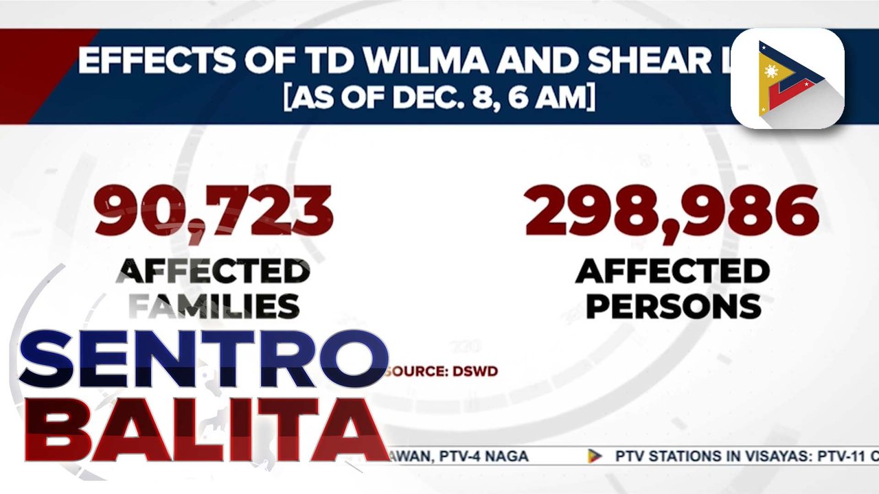Higit P3-M na halaga ng tulong, naipamahagi ng DSWD sa mga apektado ng shear line at Bagyong #WilmaPH