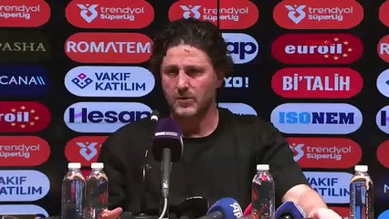 Göztepe - Trabzonspor maçı sonrası Fatih Tekke'den açıklamalar