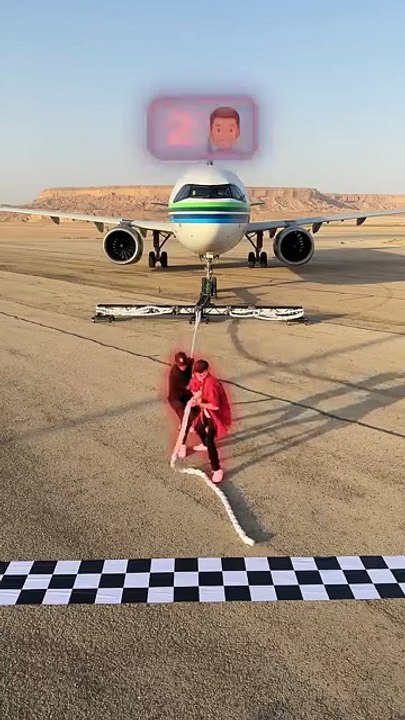 How_Many_People_to_Pull_a_Plane_