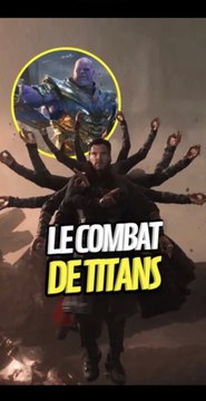 Thanos a eu peur de Strange ? #drstrange #thanos #marvel #onregardequoi #avengers