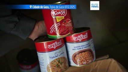 Ajuda humanitária chega finalmente a Gaza, mas palestinianos dizem que há pouco para tantos