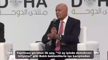 ABD'nin Ankara Büyükelçisi Tom Barrack, Doha Forumu'nda konuştu
