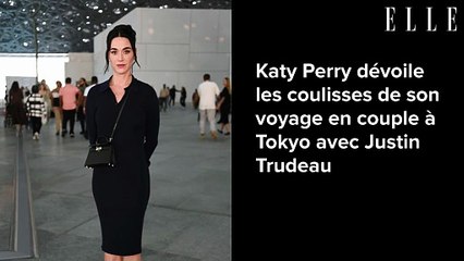 Katy Perry dévoile les coulisses de son voyage en couple à Tokyo avec Justin Trudeau
