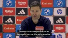 Real Madrid - Xabi Alonso veut "tourner la page le plus rapidement possible"