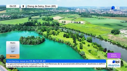 08/12/2025 - ici matin par ici Auxerre en vidéo