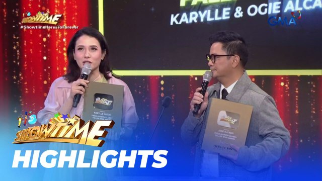 It's Showtime: The Elizabeth Clumsy Fallen award goes to… Karylle and Ogie Alcasid! (MagPASKOsikat)