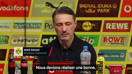 Kovac : "Nous avons dû souffrir"