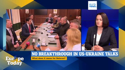 Dictators 'testing the borders of Europe', Belarus opposition leader tells Euronews