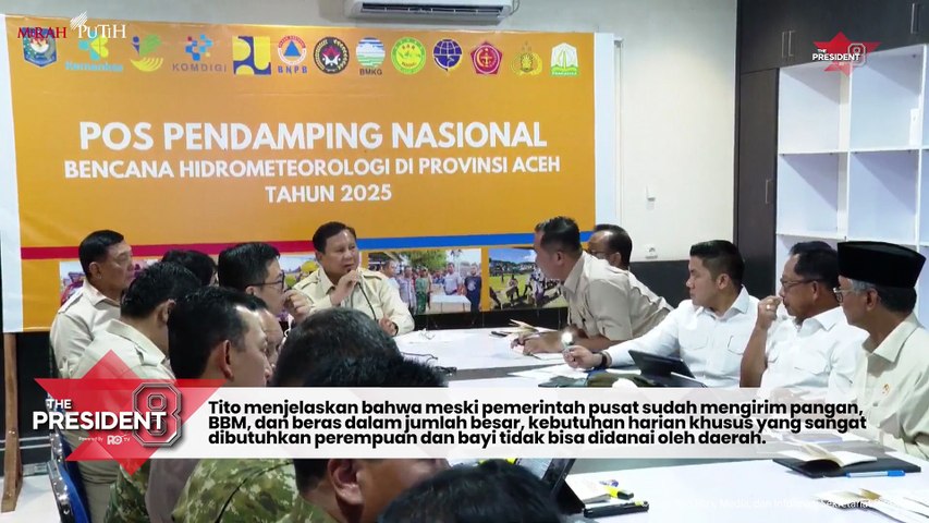 Bermalam di Aceh, Prabowo Langsung Tambah Anggaran Provinsi 20 M & Kabupaten 4 M Penuhi Kebutuhan Bayi dan Perempuan!