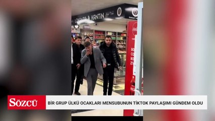 Erzurum’da, bir grup Ülkü Ocakları mensubunun TikTok paylaşımı gündem oldu