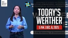 Today's Weather, 5 P.M. | Dec. 8, 2025