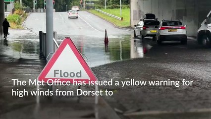 Yellow weather warnings for wind and rain could disrupt transport