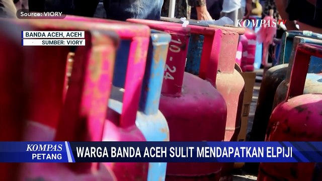 Krisis Elpiji di Banda Aceh! Warga Antre Panjang 14 Hari Usai Banjir Bandang | KOMPAS PETANG