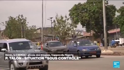 Tentative déjouée de coup d'État au Bénin : "Tout est redevenu calme"