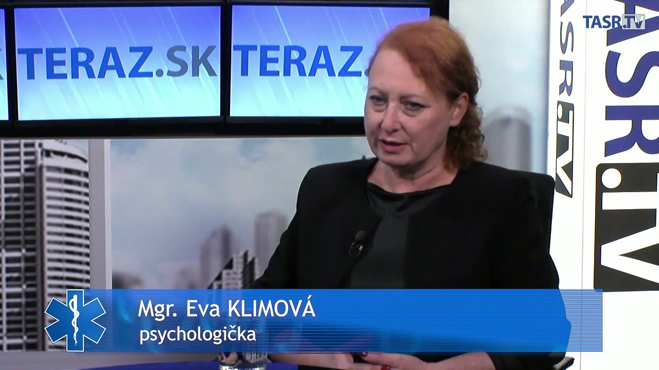 KLIMOVÁ: Prudké reakcie sú príznakom oslabenia psychickej odolnosti