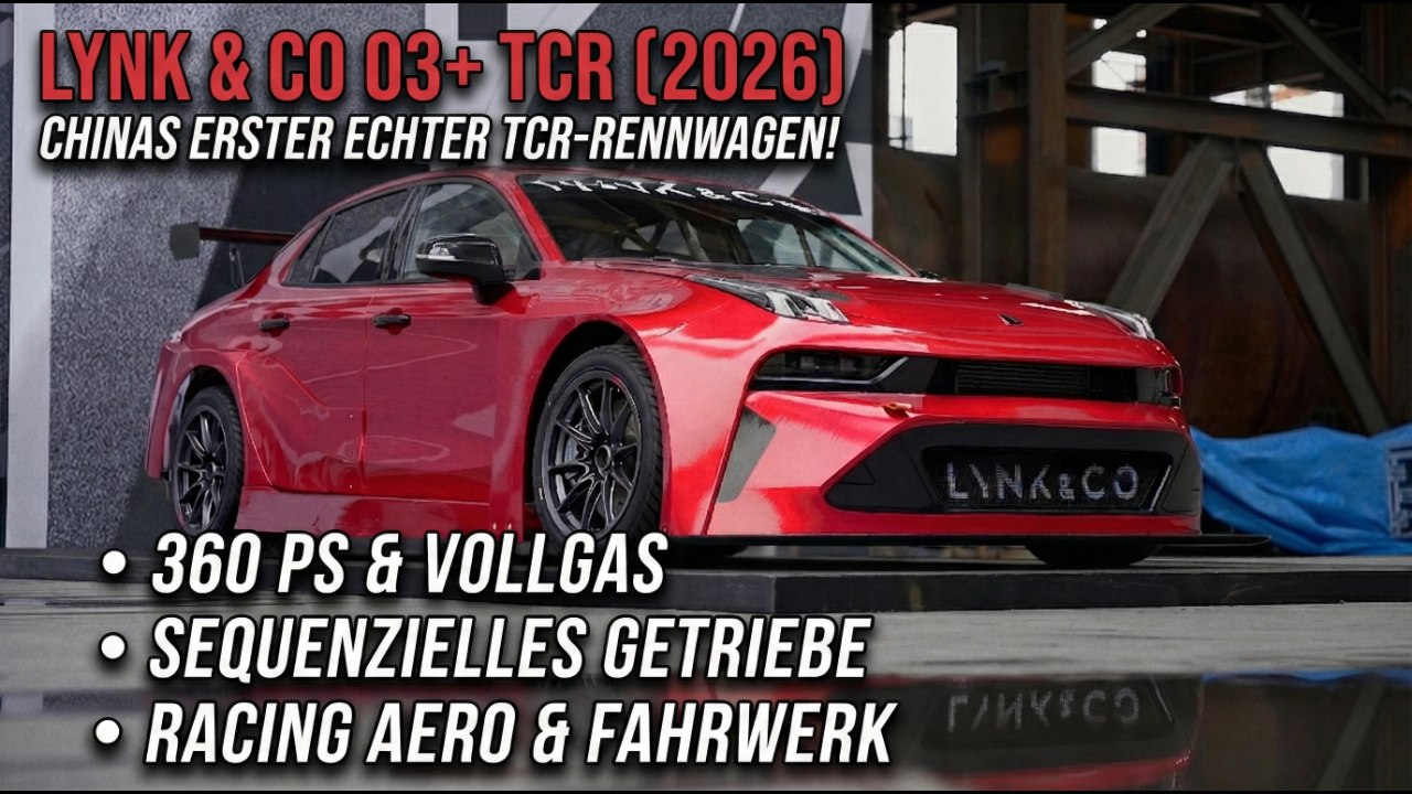 Lynk & Co 03+ TCR (2026) – Chinas erster echter TCR-Rennwagen!
