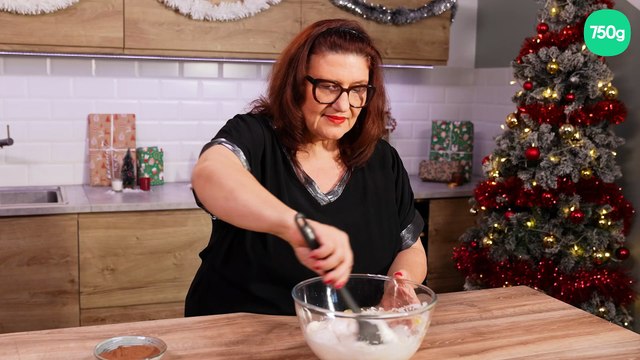 Bûche roulée tout chocolat et noisettes façon chouchous