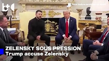 Zelensky avec les dirigeants européens, Trump déçu : «Il n'a pas lu la proposition de paix»!