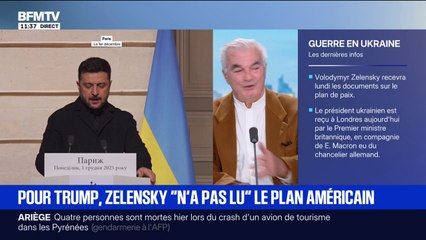 "Donald Trump veut faire pression sur monsieur Zelensky peu importe les moyens", estime le premier ambassadeur de France en Ukraine