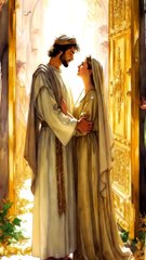 Encuentro de Joaquín y Ana - Visiones de la beata Ana Catalina Emmerick