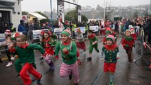 Saundersfoot hosts 'Elf On The Run' festive fun