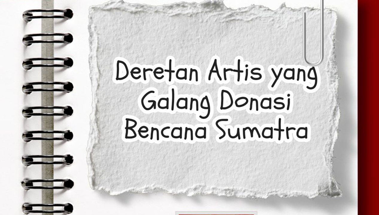 Sejumlah Artis Galang Donasi untuk Korban Bencana Sumatra