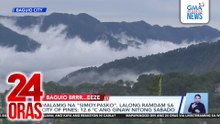 Malamig na “simoy-Pasko”, lalong ramdam sa City of Pines; 12.6°C ang ginaw nitong Sabado