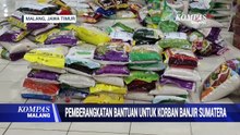 Pemberangkatan Bantuan Kemanusiaan untuk Korban Banjir Sumatera dari Kota Malang
