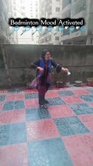 Badminton Mood Activated ✨🏸 – Ispontha Urmi