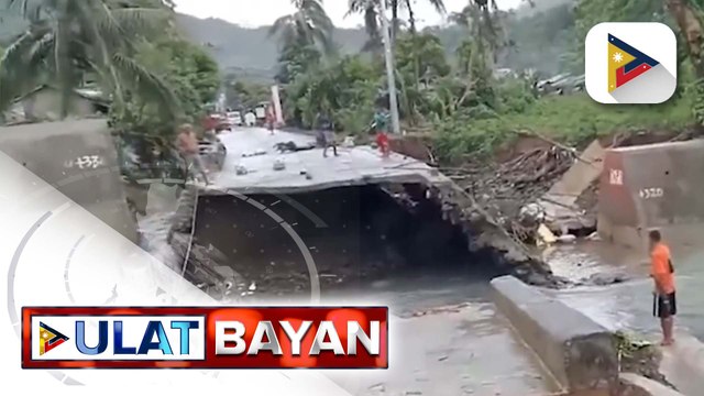 Ilang lugar sa Catanduanes, nakaranas ng pagbaha at pagkasira ng pangunahing kalsada | ulat ni Rose Nieva ng Radyo Pilipinas-Virac