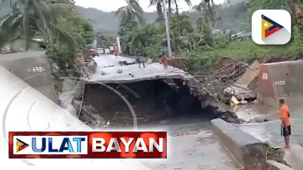 Ilang lugar sa Catanduanes, nakaranas ng pagbaha at pagkasira ng pangunahing kalsada | ulat ni Rose Nieva ng Radyo Pilipinas-Virac