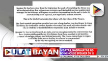 39 na kongresista mula sa Visayas, nagpahayag ng suporta sa pamumuno ni House Speaker Faustino 'Bojie' Dy lll