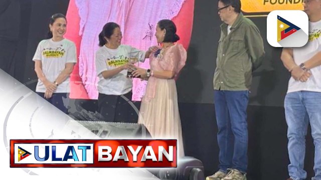 Ilang dating OFW na lumahok sa reintegration program ng pamahalaan, pinarangalan dahil sa pagiging mahusay na negosyante | ulat ni Gab Villegas