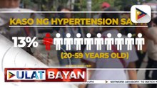 DOH, patuloy na paiigting ang mga programa kontra altapresyon | ulat ni Bien Manalo