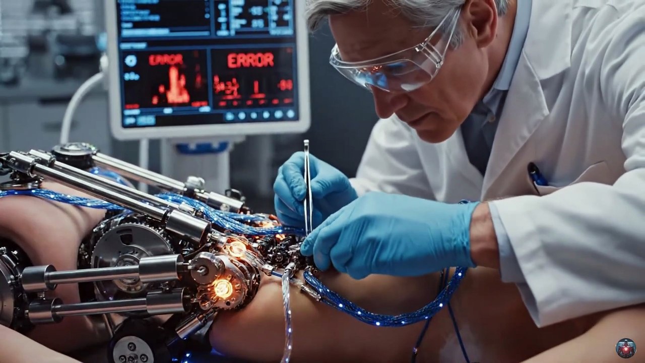 The Complex Robot Back Processing System | Part 6 #humanoidrobot #Robotics #Dystopian