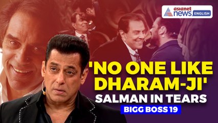 Bigg Boss 19: Salman Khan's Heartfelt Tribute to Dharmendra Left Everyone Emotional