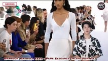 The Best Fashion show 2025 _ Brandon Maxwell Spring S 2025 – Where Power Meets Elegance _ NYFW 2025