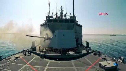 Deniz topu 'MKE Denizhan-76' ilk kez Avrupa'ya ihraç edildi