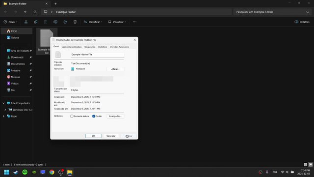 How to Hide Files and Folders in Windows