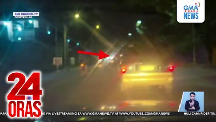 Driver, inaresto matapos banggain ng kanyang SUV ang isang tricycle at manutok ng pellet gun | 24 Oras