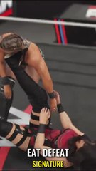 WWE 2K25 Stephanie Vaquer Signature and Finisher Moves (Gameplay) #WWE2K25 #StephanieVaquer #Gameplay #ChileanWrestler #LaPrimeraDama