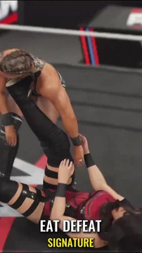 WWE 2K25 Stephanie Vaquer Signature and Finisher Moves (Gameplay) #WWE2K25 #StephanieVaquer #Gameplay #ChileanWrestler #LaPrimeraDama
