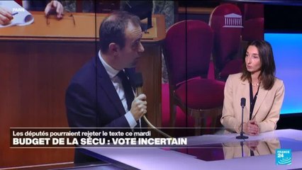 Budget de la Sécurité sociale : la tension monte à 48 heures du vote crucial de l'Assemblée