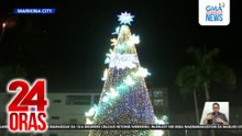 Christmas tree, pinailawan sa Marikina City; iba't ibang kainan, mae-enjoy | 24 Oras