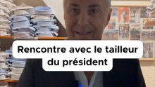 Rencontre avec le tailleur du Président de la République
