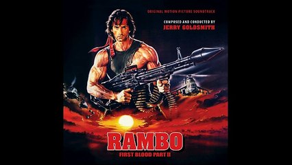 Musique : Bande Originale du Film Rambo II La Mission (1985) de G.P Cosmatos (USA) Rambo First Blood Part II A Symphony (Jerry Goldsmith - 1985)